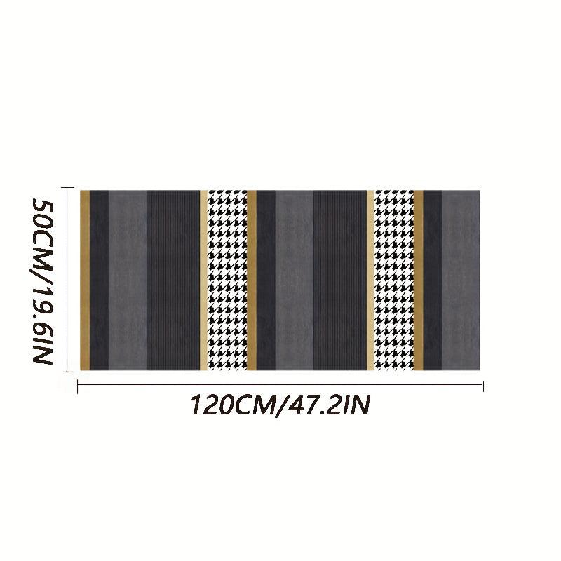 Stylish Geometric Rug Extra Long European Style Minimalist Hallway Rug