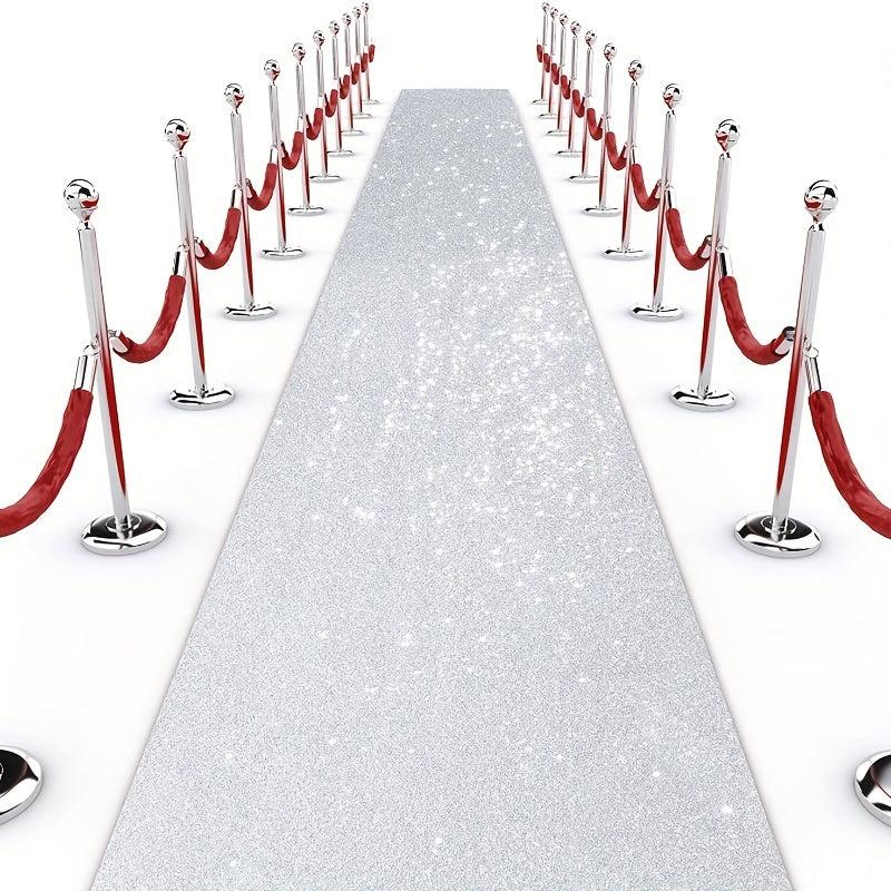1pc Glitter Carpet Runner Wedding Engagement Bridal