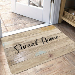 1pc Letter Indoor Mat Non slip Bathroom Floor Mat