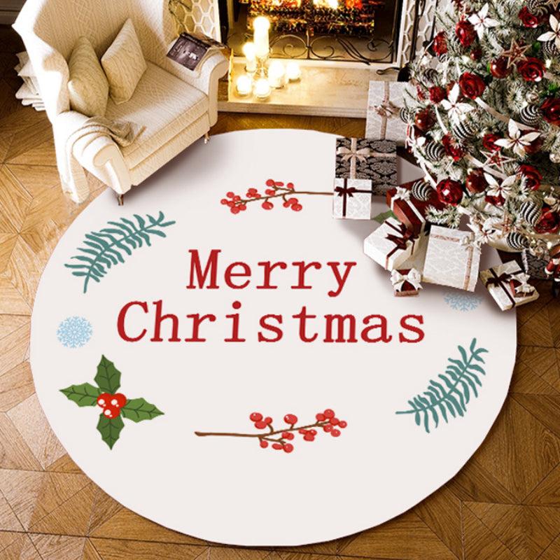 Christmas Decoration Carpet Living Room Sofa Rug Bedroom Floor Mat Xmas Decor
