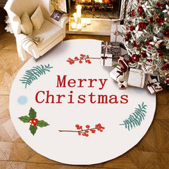 Christmas Decoration Carpet Living Room Sofa Rug Bedroom Floor Mat Xmas Decor