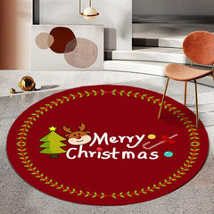 Christmas Decoration Carpet Living Room Sofa Rug Bedroom Floor Mat Xmas Decor