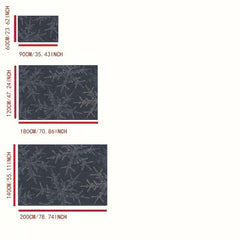 Christmas Abstract Pattern Door Mat Soft Crystal Fleece Fabric