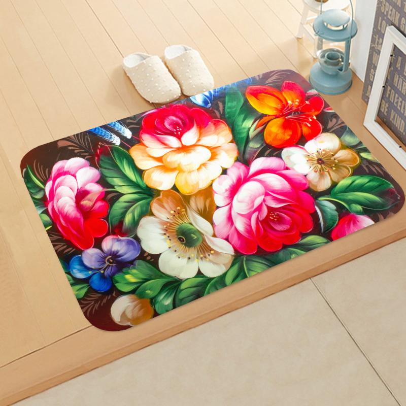Soft Cushioned Anti Fatigue Rug Non Slip Machine Washable Absorbent