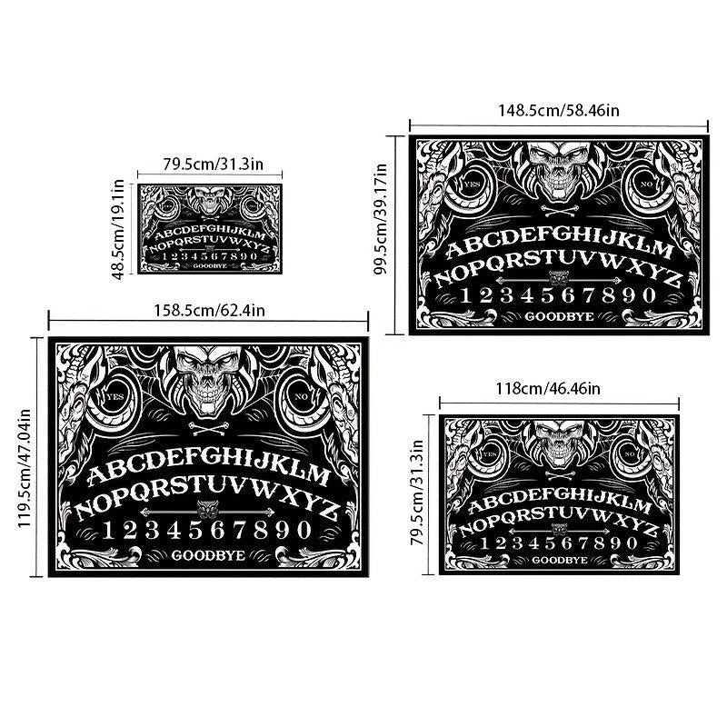 Living Room Rug Reiki Board Witchcraft Divination Board Door Mat