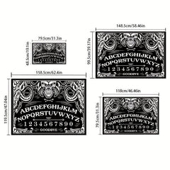 Living Room Rug Reiki Board Witchcraft Divination Board Door Mat
