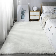 Soft Fluffy Shag Area Rugs For Living Room Shaggy Floor Carpet
