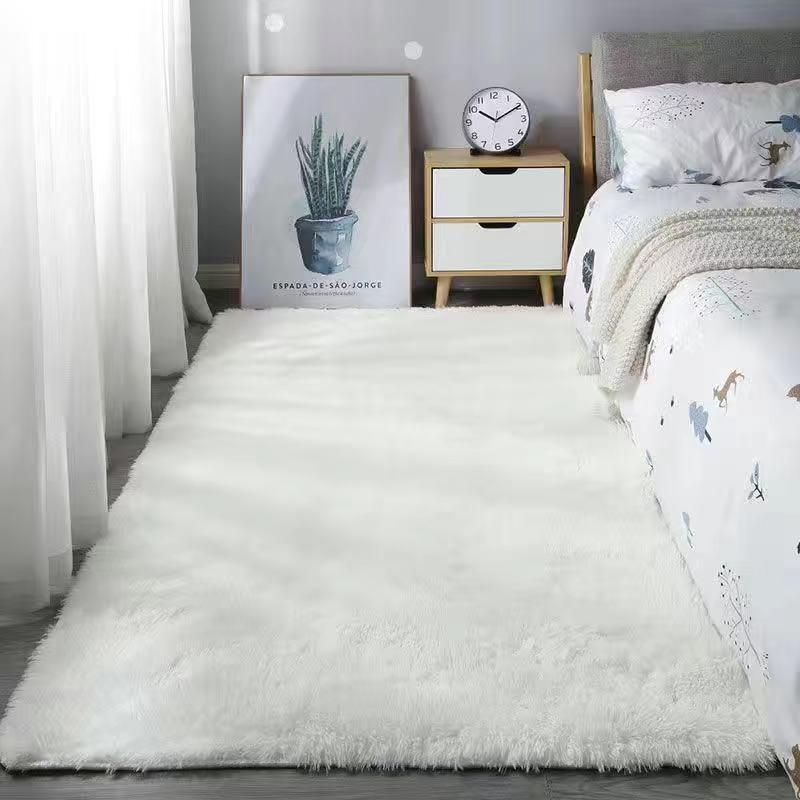 Soft Fluffy Shag Area Rugs For Living Room Shaggy Floor Carpet