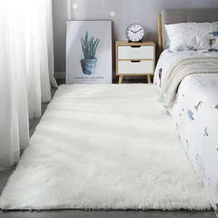 Soft Fluffy Shag Area Rugs For Living Room Shaggy Floor Carpet
