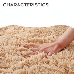 Soft Fluffy Shag Area Rugs For Living Room Shaggy Floor Carpet