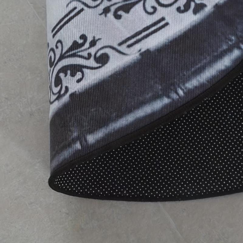 Skull Pattern Special Shaped Rugs Soft Halloween Floor Mats