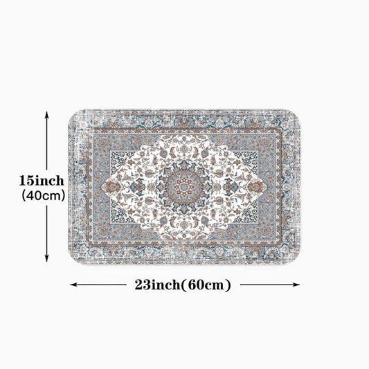 Boho Anti Fatigue Kitchen Mat Vintage Persian Entrance Doormat