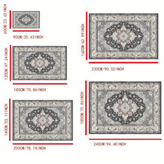 Vintage Boho Anti Fatigue Kitchen Mat Anti Slip Washable Doormat