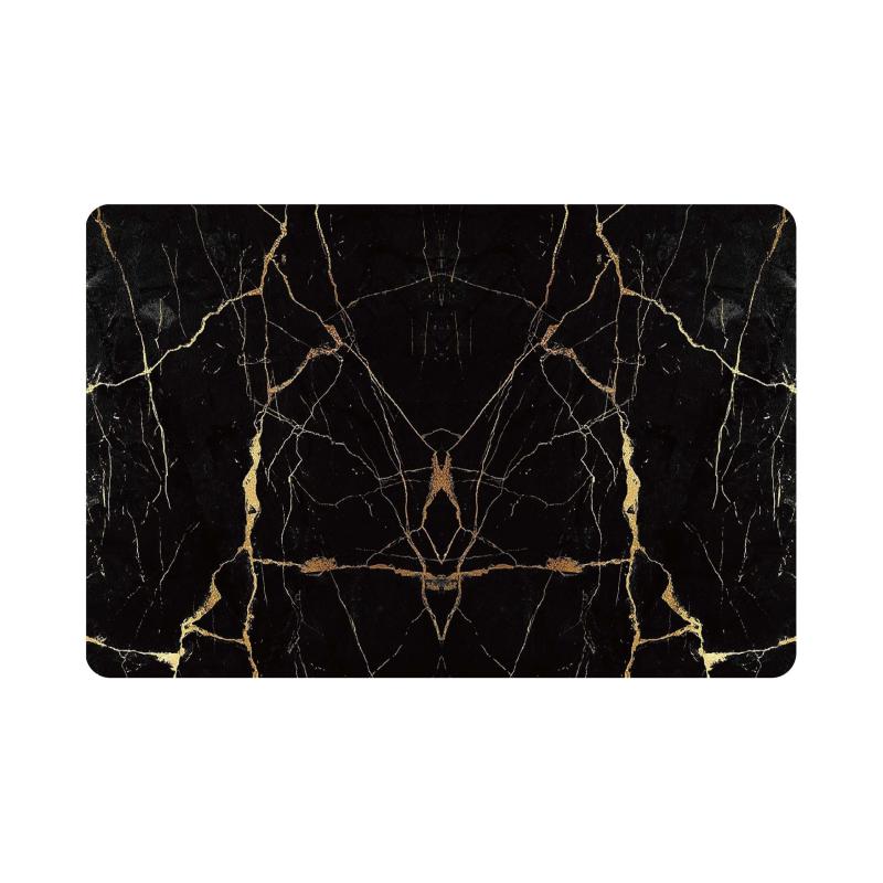 Marble Pattern Floor Mat Soft Non Slip Bath Rug