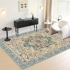 Persian Anti Fatigue Kitchen Mat Vintage Boho Anti Slip Hallway Balcon Carpet