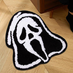 Ghost Face Tufted Carpet Halloween Fluffy Non-slip Rug