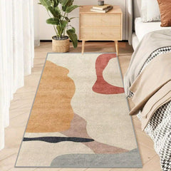 Fluffy Faux Wool Area Rug Soft Bedroom Carpet Washable Living Room Mat