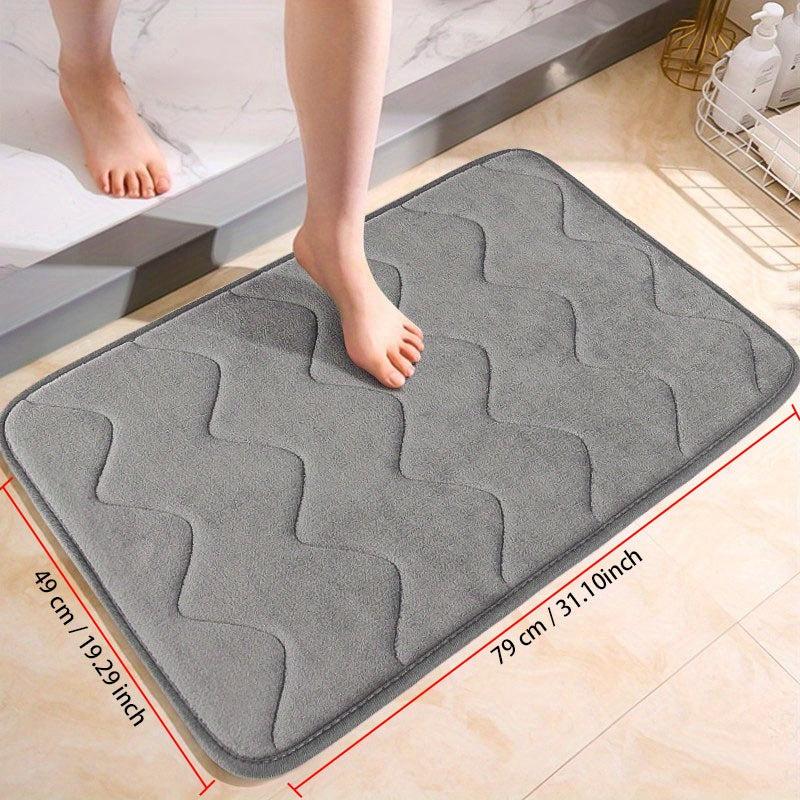 Soft Memory Foam Bath Mat Rug | Anti-Slip & Absorbent