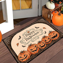 Halloween Pumpkin Print Rug for Bedroom and Living Room