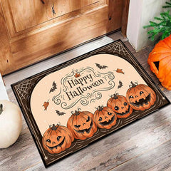 Halloween Pumpkin Print Rug for Bedroom and Living Room