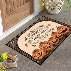 Halloween Pumpkin Print Rug for Bedroom and Living Room
