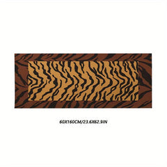 Leopard Print Soft Living Room Rug Non Slip And Dirty Resistant Bedroom Rug