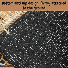 Islamic Prayer Mat Vintage Boho Rug Floral Living Room Bedroom Floor Mat
