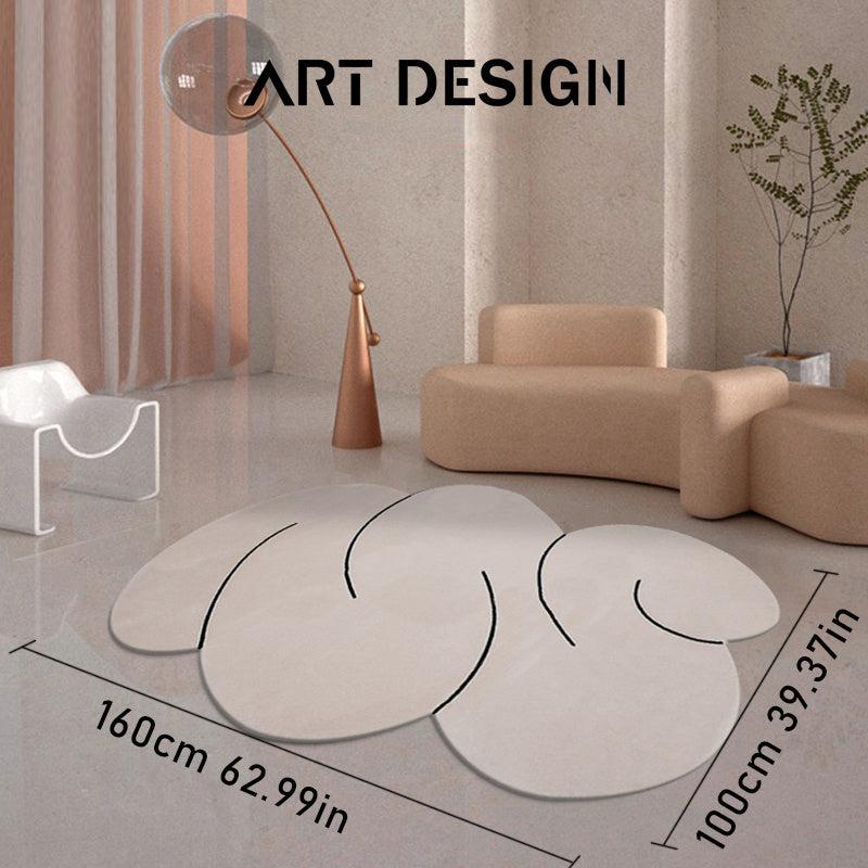 Nordic Style Cloud Plush Living Room Carpet