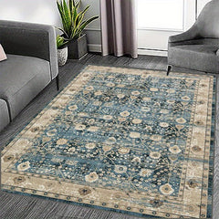Boho Kitchen Rug Persian Floor Carpet 100x63in