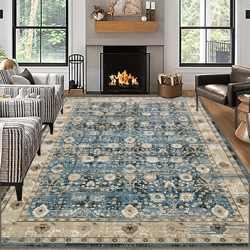 Boho Kitchen Rug Persian Floor Carpet 100x63in