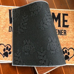 Funny Dog Welcome Door Mat Non-slip Indoor/Outdoor Entrance Mat