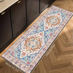 Vintage Persian Style Kitchen Rug Cushioned Anti Fatigue Floor Mat