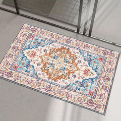 Vintage Persian Style Kitchen Rug Cushioned Anti Fatigue Floor Mat