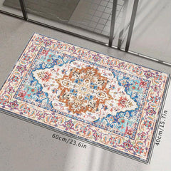 Vintage Persian Style Kitchen Rug Cushioned Anti Fatigue Floor Mat