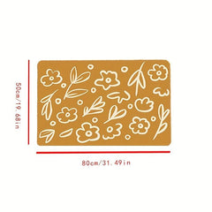 Non-slip Diatom Mud Bath Mat Water Absorbent Machine Washable Bathroom Rug