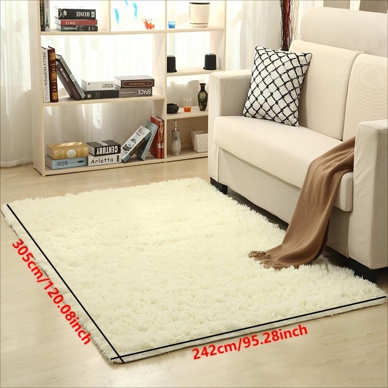 Soft Fluffy Area Rugs For Bedroom Living Room Shaggy Floor Carpets