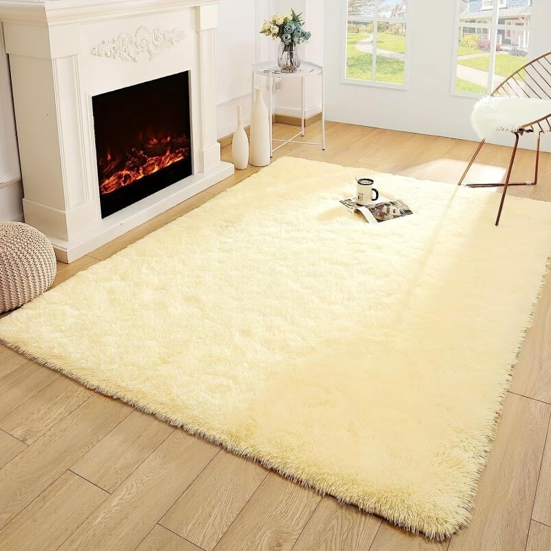 Soft Fluffy Area Rugs For Bedroom Living Room Shaggy Floor Carpets