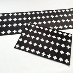 2pcs Stylish Kitchen Rug & Mat Set Non Slip Floor Mats for Kitchen