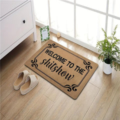 Anti Slip Welcome Floor Mat for Indoor Decor & Kitchen Use Novelty Prank Gift