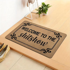 Anti Slip Welcome Floor Mat for Indoor Decor & Kitchen Use Novelty Prank Gift