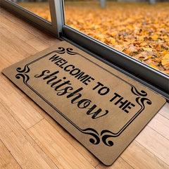 Anti Slip Welcome Floor Mat for Indoor Decor & Kitchen Use Novelty Prank Gift