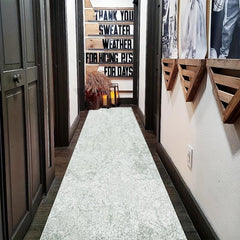 Modern Abstract Runner Rug Non Slip Washable Stair Carpet