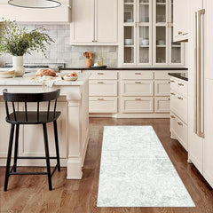 Modern Abstract Runner Rug Non Slip Washable Stair Carpet