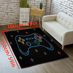 Gaming Room Decor Rug Non-Slip Game Bedroom Living Rugs