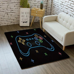 Gaming Room Decor Rug Non-Slip Game Bedroom Living Rugs
