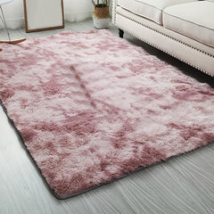 Soft Fluffy Shaggy Bedside Rug for Bedroom Living Room Nursery and Dorm
