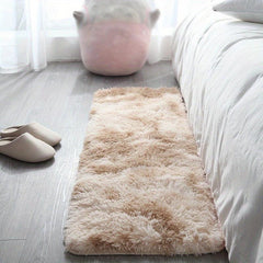 Soft Fluffy Tie Dyed Area Rug Non Slip Fuzzy Shag Plush