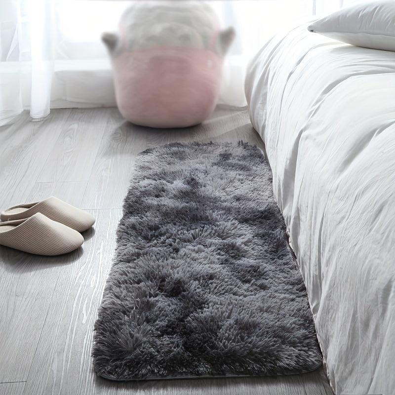 Soft Fluffy Tie Dyed Area Rug Non Slip Fuzzy Shag Plush