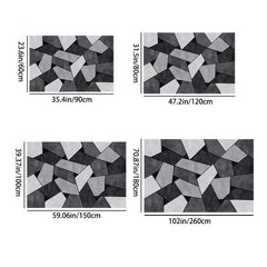 Modern Geometric Area Rug Easy Clean Anti-Slip