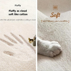 Round Tree Annual Ring Living Room Mat Non Slip Rug